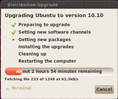 upgrade ubuntu